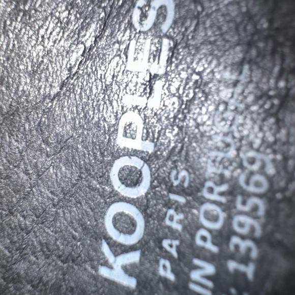 The Kooples studded Vegan leather Slides - Picture 5 of 5